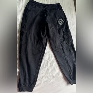 Gymshark Black Cargo Joggers